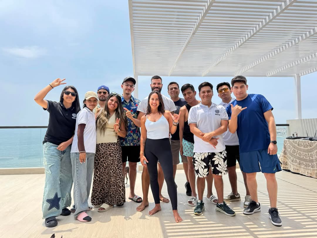 Sortie d'équipe, breathwork + plage